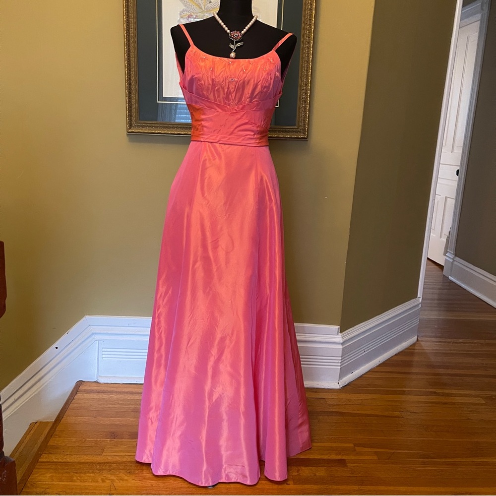 Pink evening gown XS